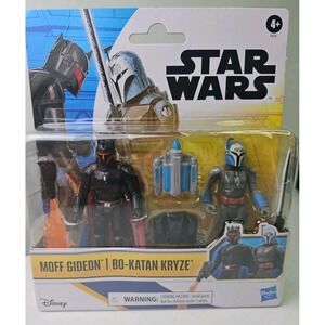 Star Wars Epic Heroes 3.75" Moff Gideon & Bo-Katan Kryze Figure 2 Pack Hasbro‎